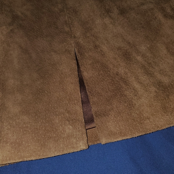 BLANKNYC Genuine Leather Venice Beach Mini Skirt With Slit Size 29 - Picture 8 of 13